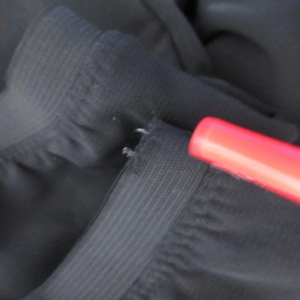 The North Face Hoodie Men Medium Tekware Fleece Quarter Zip Black Gorpcore Logo
